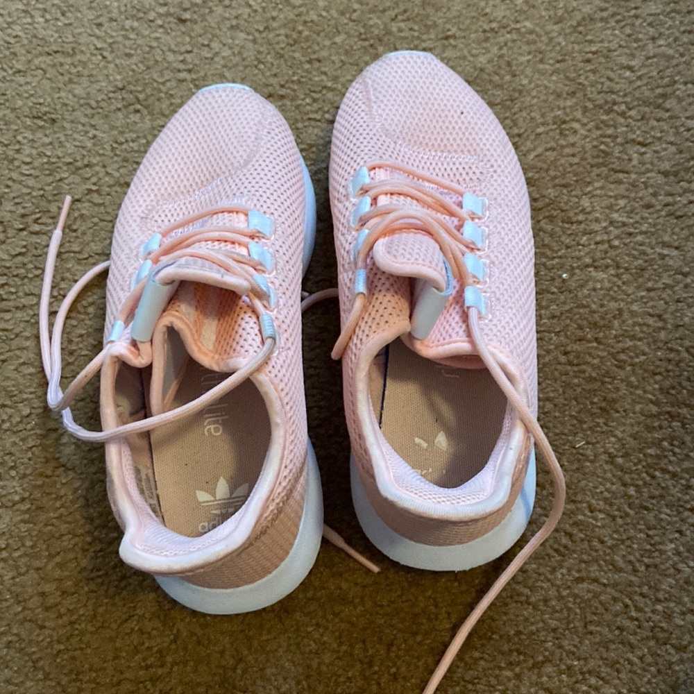 pink adidas sneakers